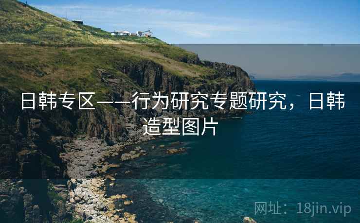 日韩专区——行为研究专题研究，日韩造型图片