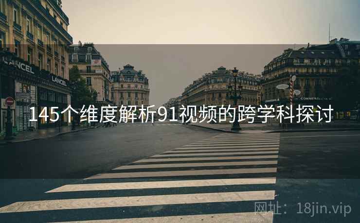 145个维度解析91视频的跨学科探讨