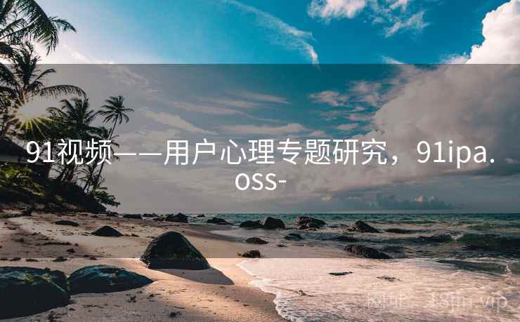 91视频——用户心理专题研究，91ipa.oss-