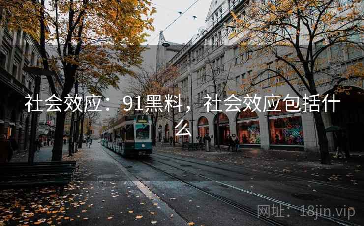 社会效应：91黑料，社会效应包括什么