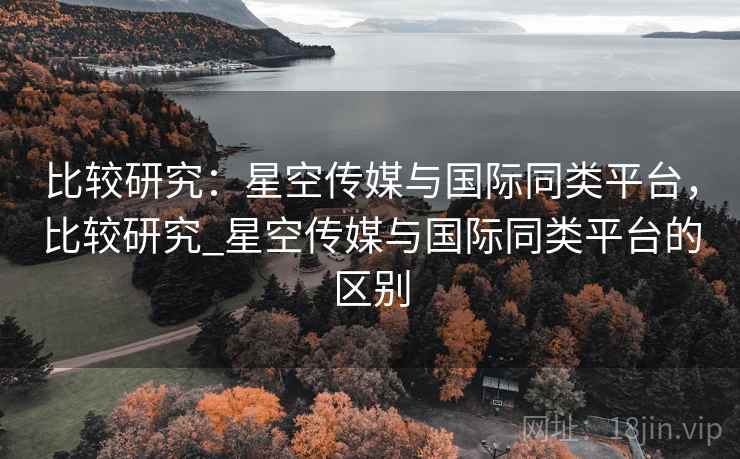 比较研究：星空传媒与国际同类平台，比较研究_星空传媒与国际同类平台的区别