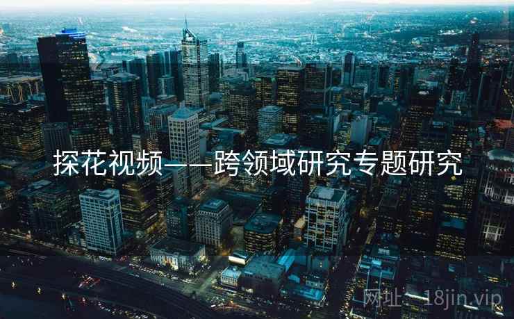 探花视频——跨领域研究专题研究