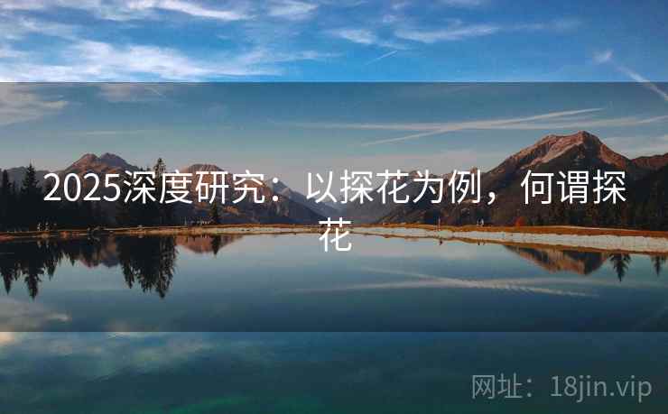 2025深度研究：以探花为例，何谓探花