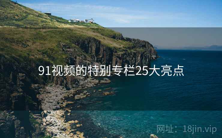 91视频的特别专栏25大亮点