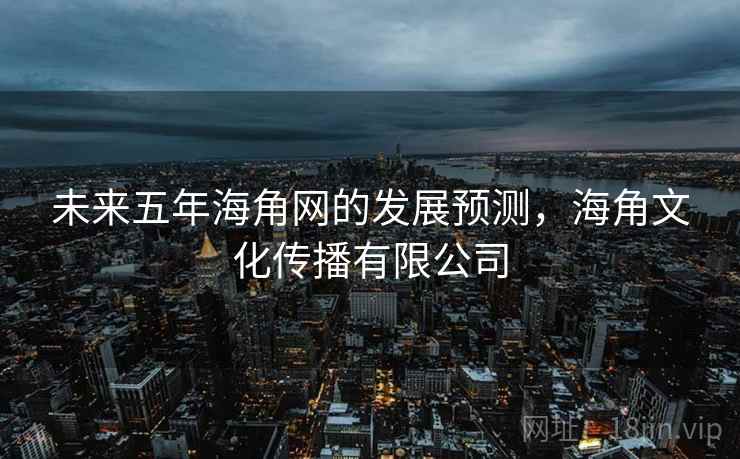 未来五年海角网的发展预测，海角文化传播有限公司