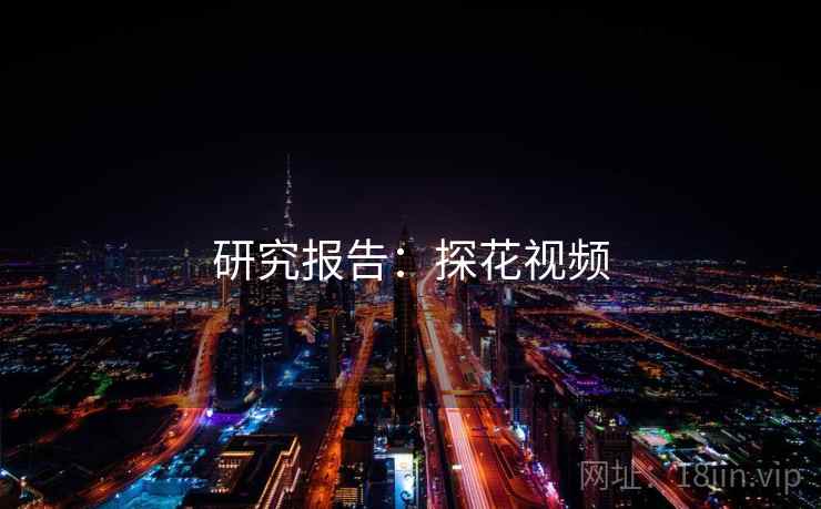 研究报告：探花视频