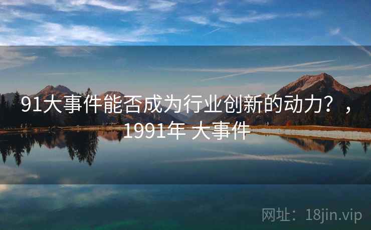 91大事件能否成为行业创新的动力？，1991年 大事件