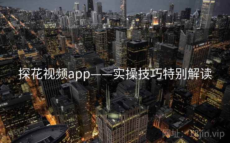 探花视频app——实操技巧特别解读