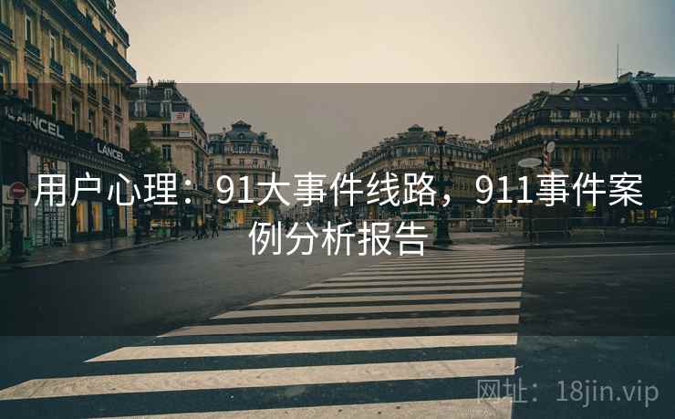 用户心理：91大事件线路，911事件案例分析报告